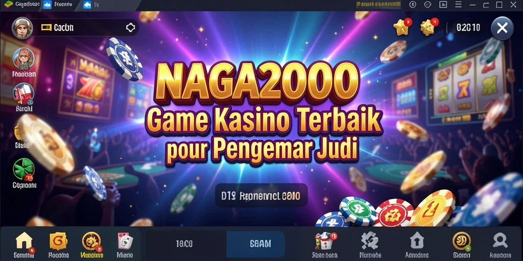 Tampilan menarik dari gameplay NAGA2000 yang seru dan menghibur.