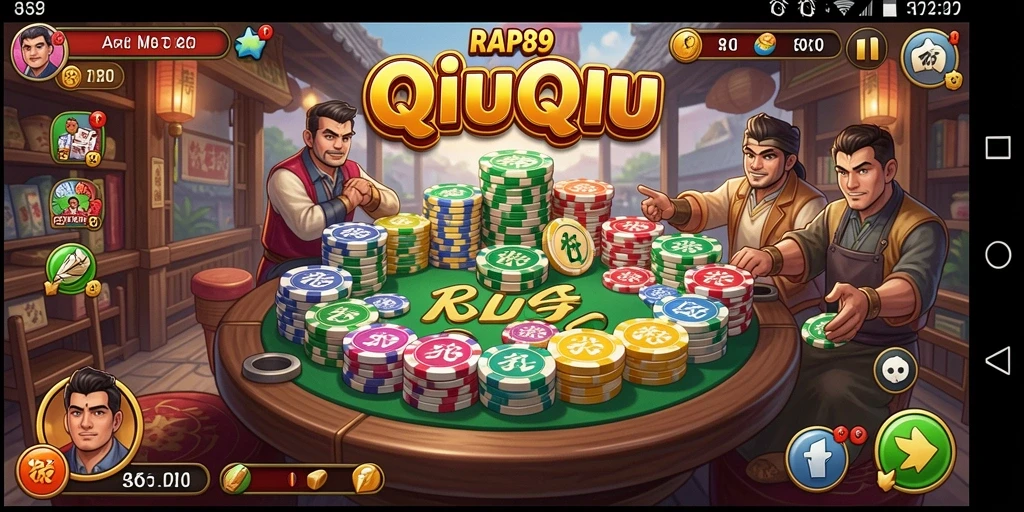 Screenshot RAP89 menampilkan gameplay seru QiuQiu yang menantang.
