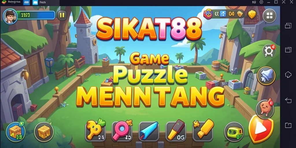 Screenshot SIKAT88 menampilkan gameplay Puzzle yang menarik dan seru.