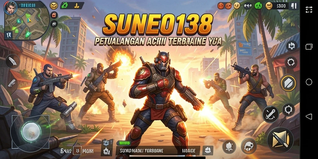 Screenshot SUNEO138 menampilkan aksi pertarungan yang intens dan mendebarkan.